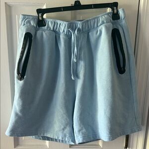 True Craft Men's Sky Blue Athletic Shorts